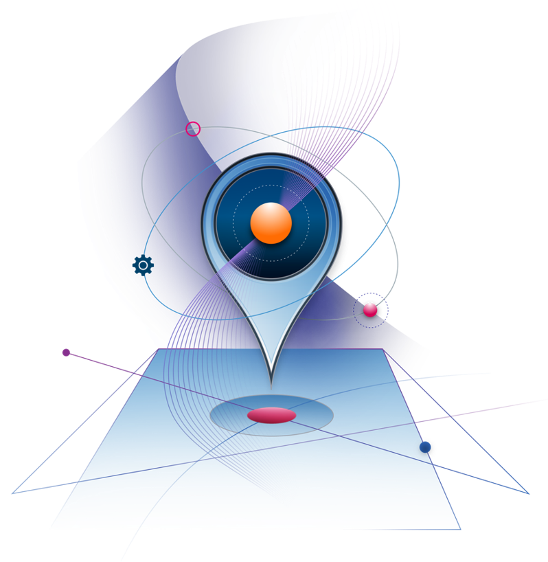 location pin